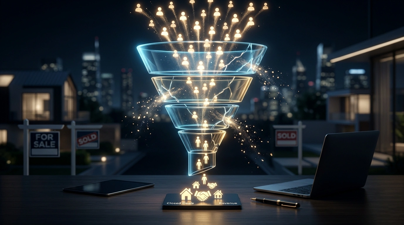 The Leaky Bucket Problem: Why Real Estate Leads Don't Convert