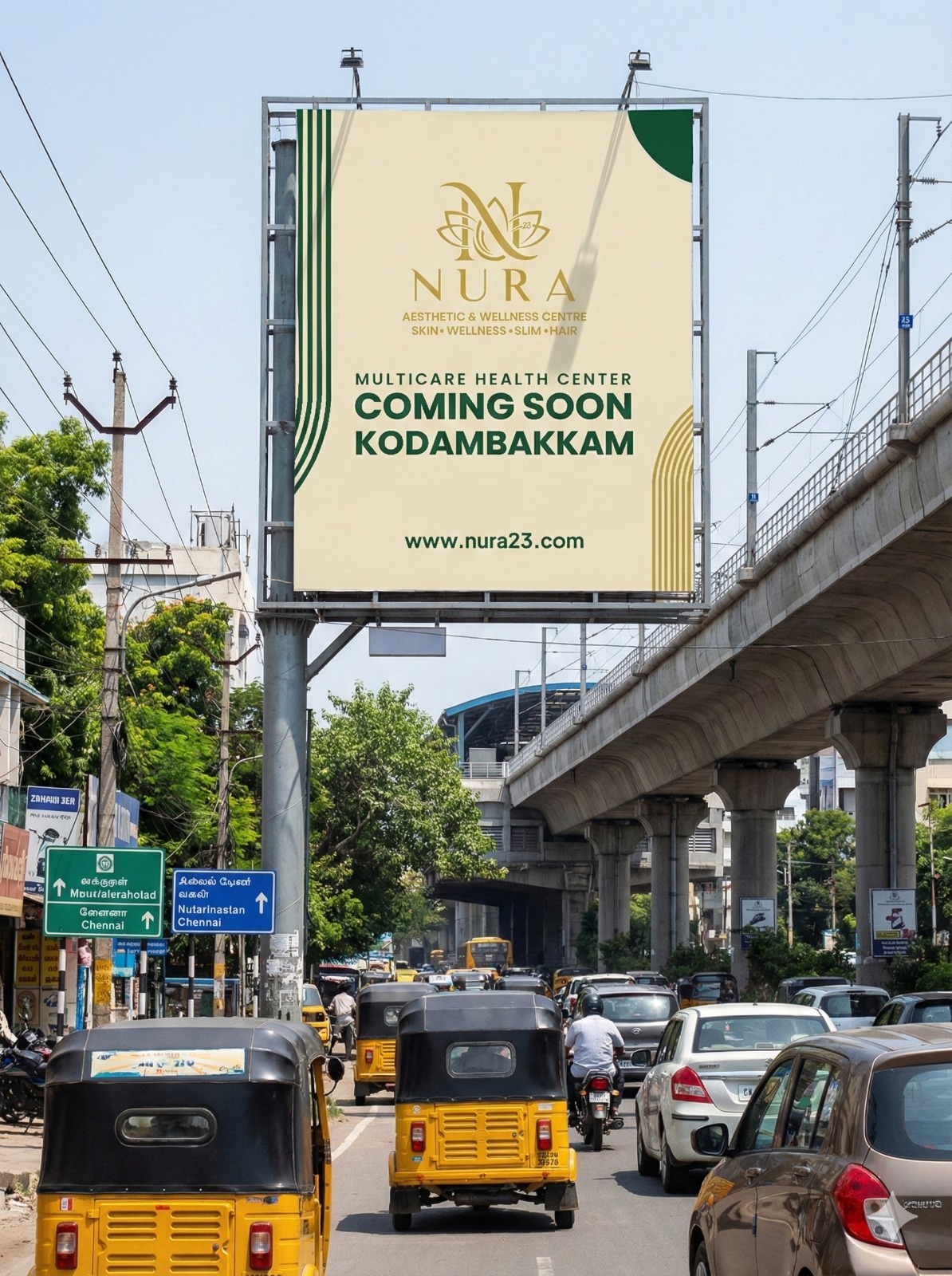 Outdoor Billboard Branding Design