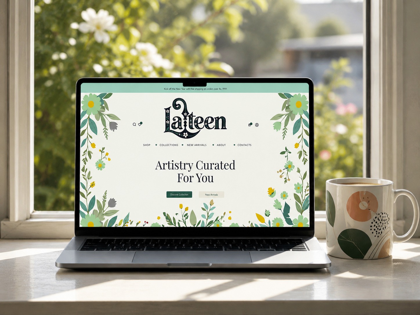 E-commerce Website Mock-up
